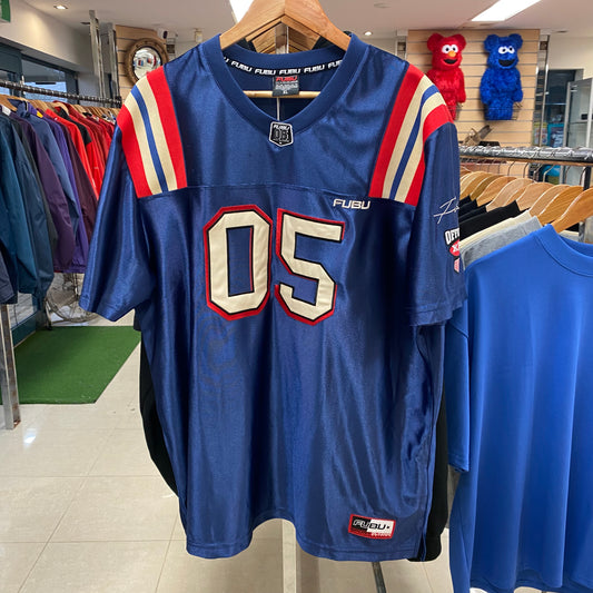 Blue Retro Fubu Jersey (XL)